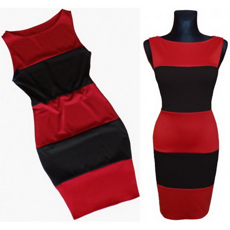 sukienki-czarno-czerwone-18_16 Sukienki czarno czerwone