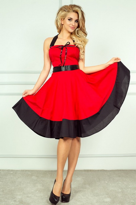 sukienki-czerwono-czarne-02_12 Sukienki czerwono czarne