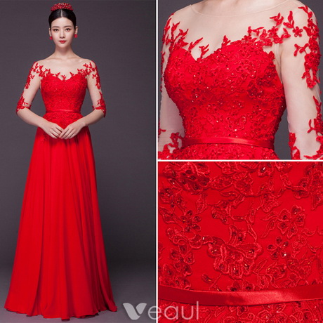 sukienki-koronkowe-czerwone-58_13 Sukienki koronkowe czerwone