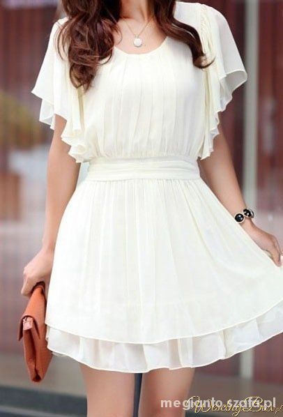 zwiewna-biaa-sukienka-54 Zwiewna biała sukienka