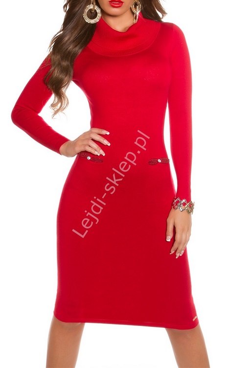 czerwona-sukienka-dzianinowa-18_12 Czerwona sukienka dzianinowa