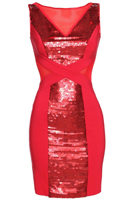 sukienka-czerwona-cekiny-98_9 Sukienka czerwona cekiny