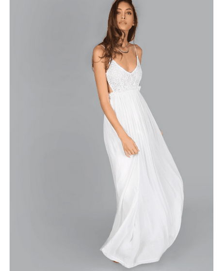 biala-dluga-sukienka-na-lato-37 Biała długa sukienka na lato