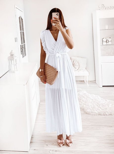 biala-dluga-sukienka-na-lato-37_4 Biała długa sukienka na lato