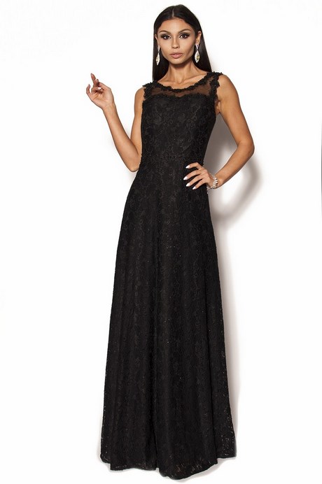 czarne-dlugie-sukienki-wieczorowe-50_15 Czarne długie sukienki wieczorowe