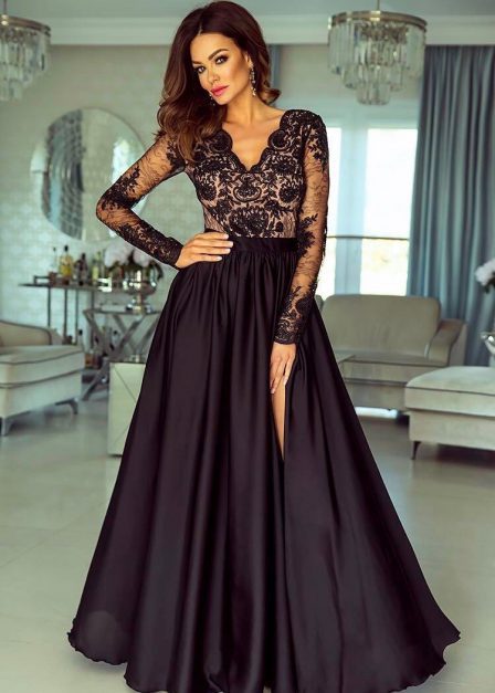 dlugie-czarne-suknie-wieczorowe-62_4 Długie czarne suknie wieczorowe