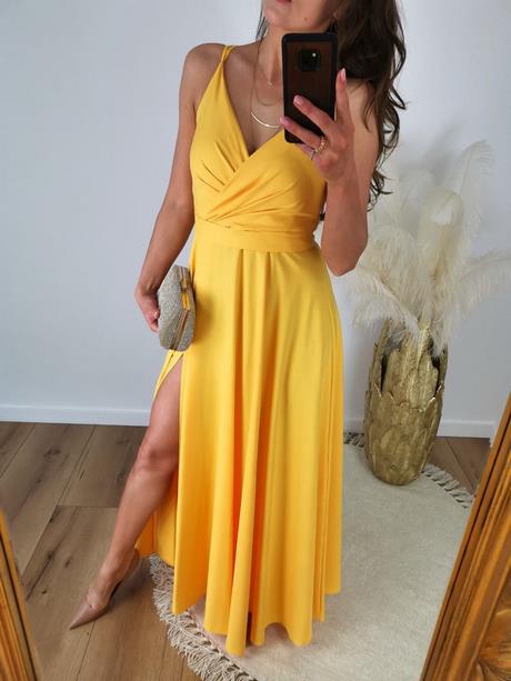 stylizacje-zolta-sukienka-50_5 Stylizacje żółta sukienka