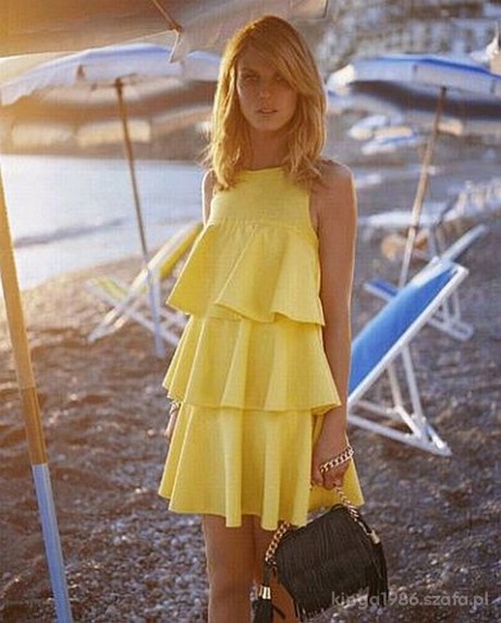 zara-sukienka-zolta-90_9 Zara sukienka żółta