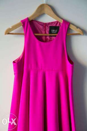 rowa-sukienka-simple-12_8 Różowa sukienka simple