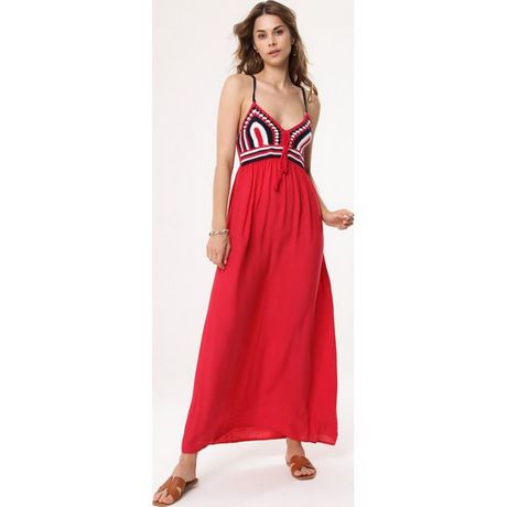 czerwona-sukienka-na-lato-33_8 Czerwona sukienka na lato