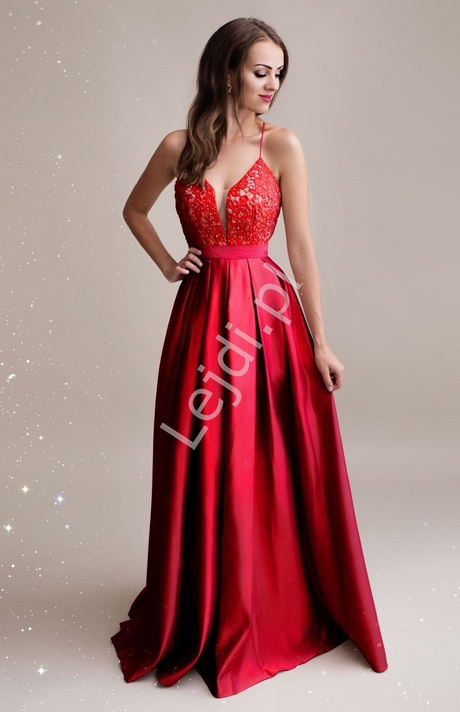 czerwona-wieczorowa-sukienka-46_16 Czerwona wieczorowa sukienka