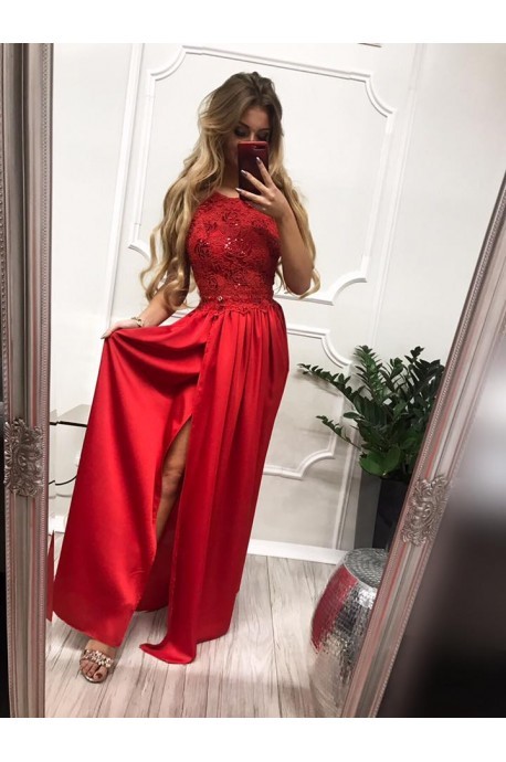 czerwona-wieczorowa-sukienka-46_5 Czerwona wieczorowa sukienka