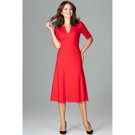 sukienki-czerwone-koktajlowe-40 Sukienki czerwone koktajlowe