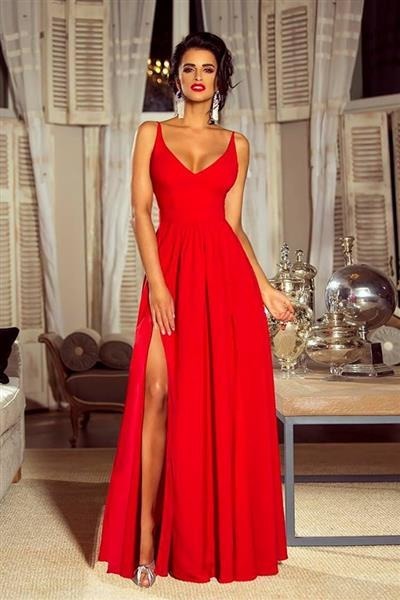 sukienki-dlugie-czerwone-86_7 Sukienki dlugie czerwone