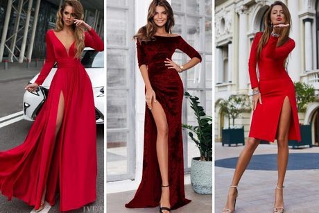 sukienki-na-sylwestra-czerwone-74_11 Sukienki na sylwestra czerwone