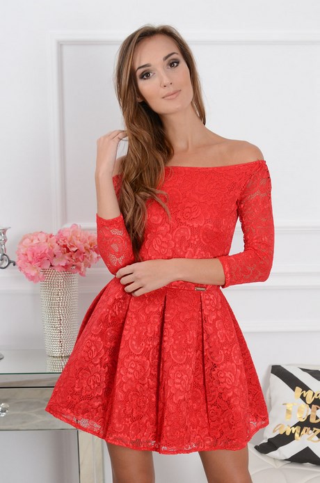 suknia-koronkowa-czerwona-29 Suknia koronkowa czerwona