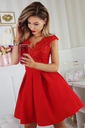 allegro-czerwone-sukienki-85_4 Allegro czerwone sukienki