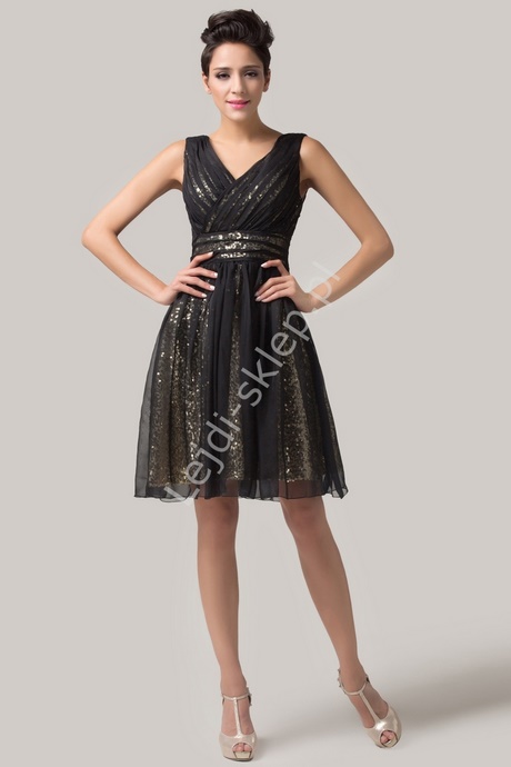 czarna-sukienka-karnawalowa-96_8 Czarna sukienka karnawałowa