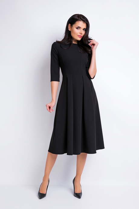 czarna-sukienka-plisowana-41_11 Czarna sukienka plisowana