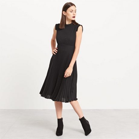 czarna-sukienka-plisowana-41_13 Czarna sukienka plisowana