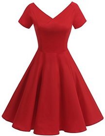 czerwona-sukienka-retro-50_13 Czerwona sukienka retro