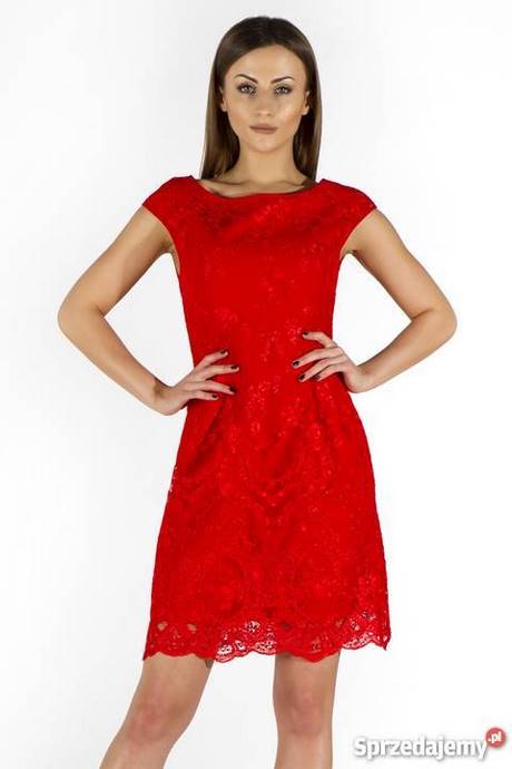 czerwona-sukienka-wizytowa-75_19 Czerwona sukienka wizytowa