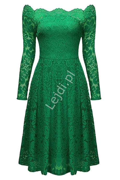 koronkowa-zielona-sukienka-36_11 Koronkowa zielona sukienka