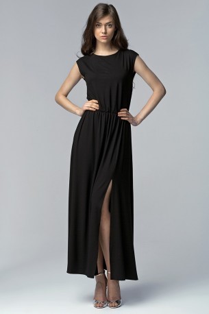 prosta-czarna-dluga-sukienka-37_16 Prosta czarna długa sukienka