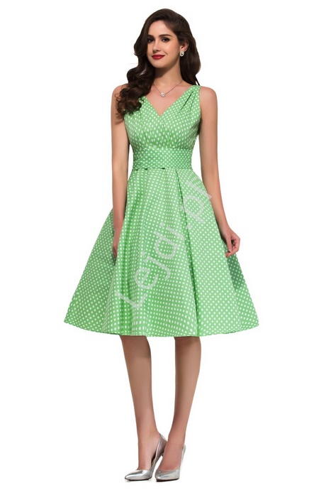 sukienka-zielona-rozkloszowana-91_18 Sukienka zielona rozkloszowana