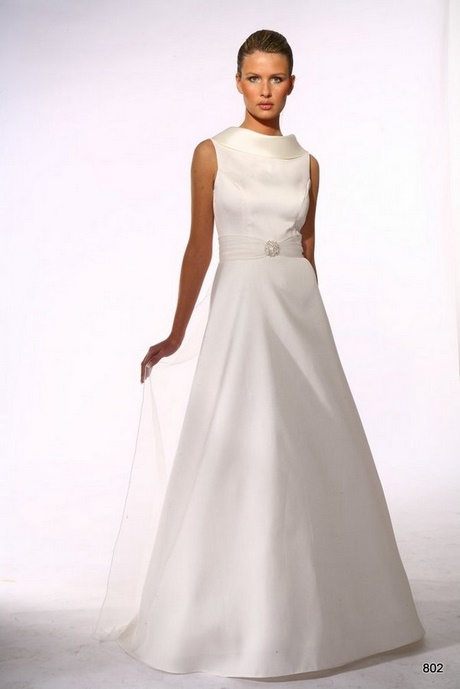 sukienki-lubne-klasyczne-12 Sukienki ślubne klasyczne