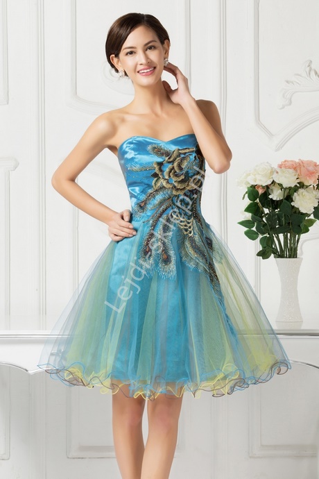 sukienki-na-wesele-bkitne-64_14 Sukienki na wesele błękitne