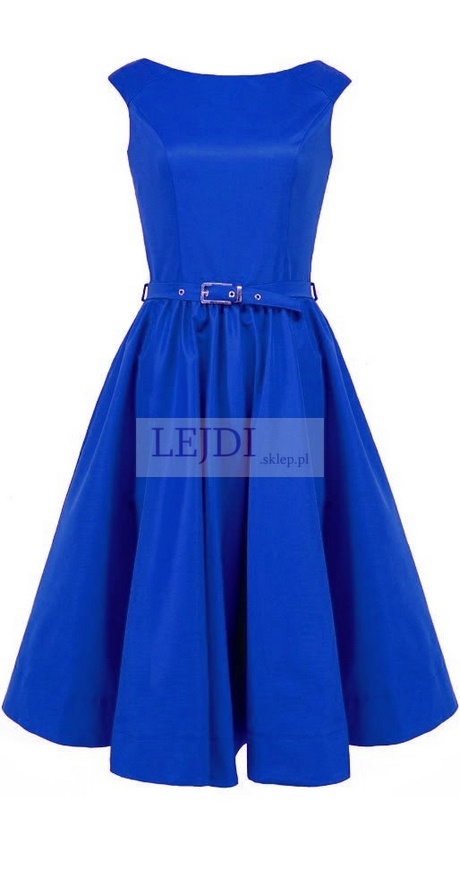 sukienki-w-kolorze-kobaltowym-17 Sukienki w kolorze kobaltowym