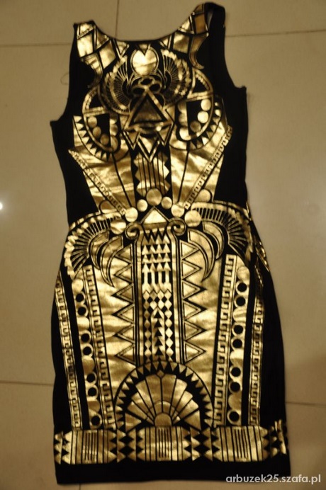 sukienki-zoto-czarne-20_17 Sukienki złoto czarne