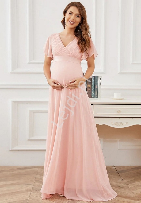 dlugie-sukienki-na-wesele-ciazowe-14_4 Długie sukienki na wesele ciążowe