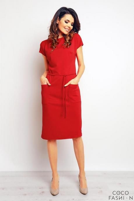 czerwona-sukienka-z-kieszeniami-69_15 Czerwona sukienka z kieszeniami