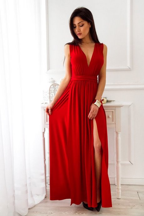 czerwona-suknia-z-rozporkiem-15_10 Czerwona suknia z rozporkiem