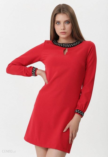 czerwona-zimowa-sukienka-86_16 Czerwona zimowa sukienka