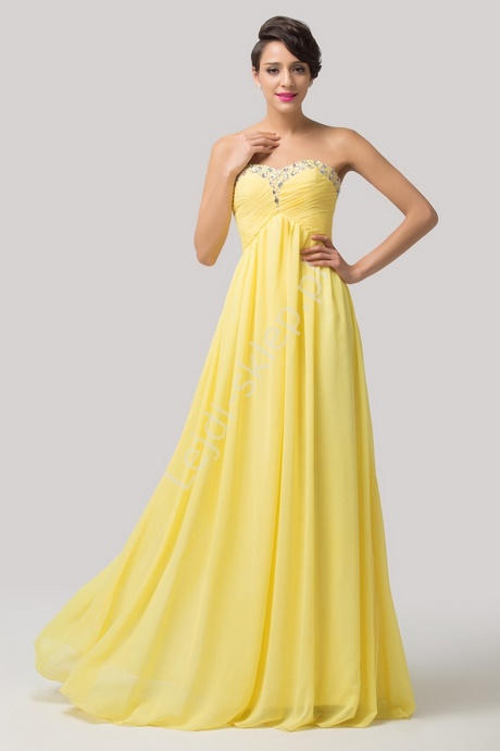 modne-zolte-sukienki-50_13 Modne żółte sukienki
