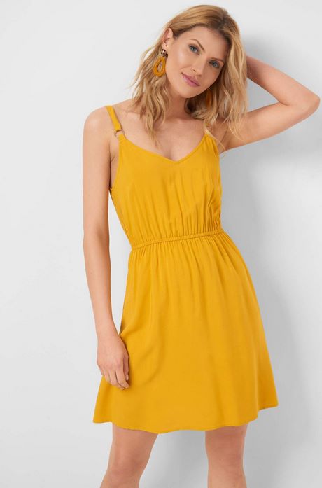 orsay-zolta-sukienka-46_5 Orsay żółta sukienka