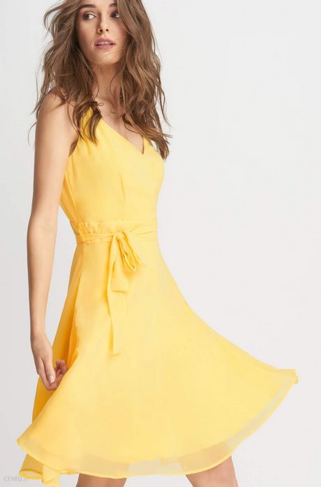 orsay-zolta-sukienka-46_7 Orsay żółta sukienka