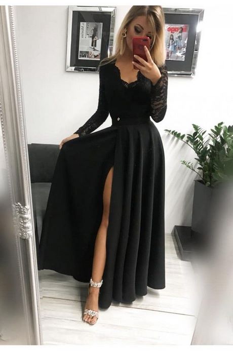 sukienki-studniowkowe-dlugie-czarne-06_3 Sukienki studniówkowe długie czarne