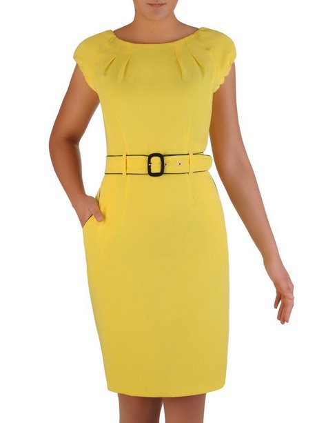 sukienki-w-kolorze-zoltym-03 Sukienki w kolorze żółtym