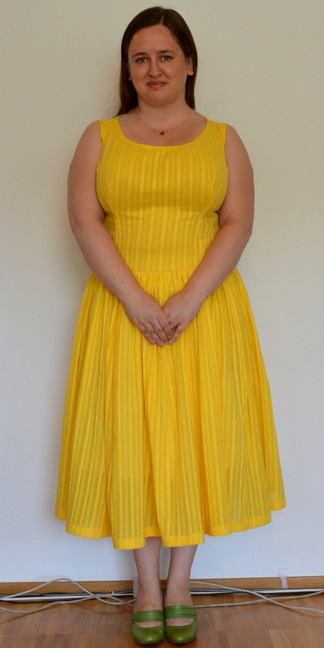 zolta-letnia-sukienka-80_8 Żółta letnia sukienka