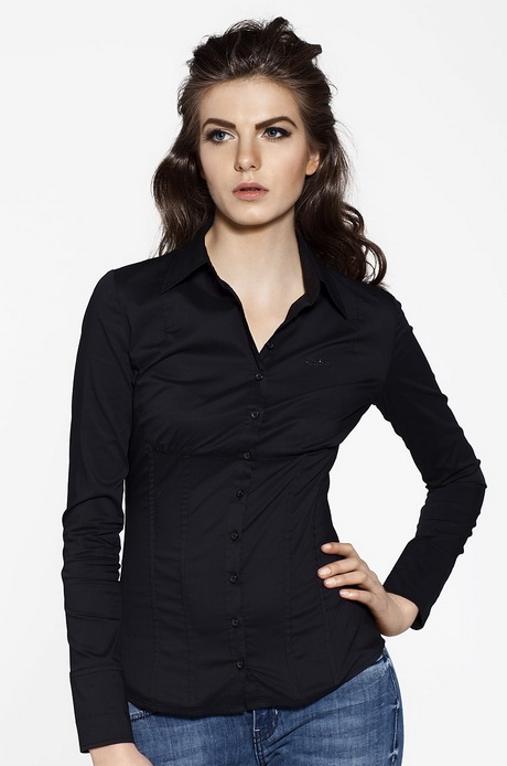 czarne-koszule-damskie-12_19 Czarne koszule damskie