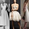 Krótkie suknie ślubne 2017