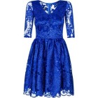 Niebieskie sukienki koronkowe