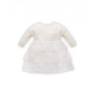 Biała sukieneczka dla niemowlaka