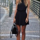 Czarna sukienka na lato