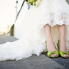 Suknia ślubna kolorowe buty