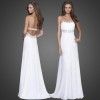 Długie białe suknie